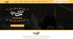 Desktop Screenshot of djmaestro.com